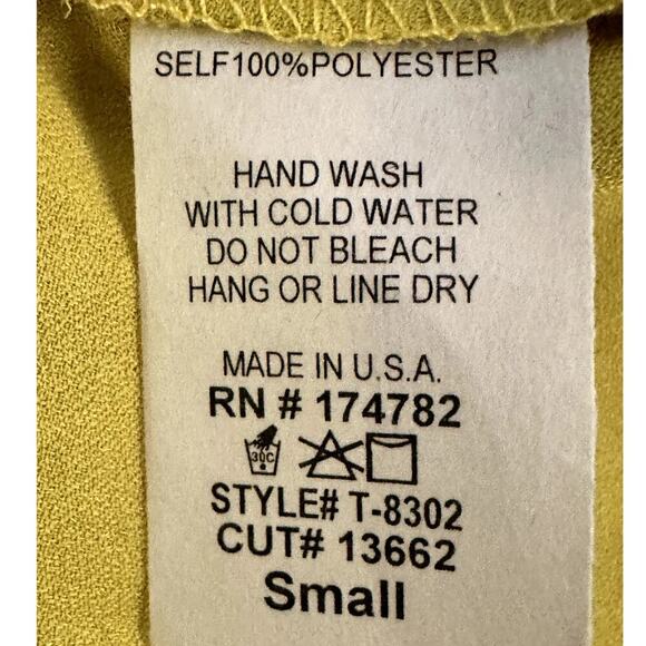 Impressions – With You Always Shift Top – Chartreuse – S - Picture 3 of 4